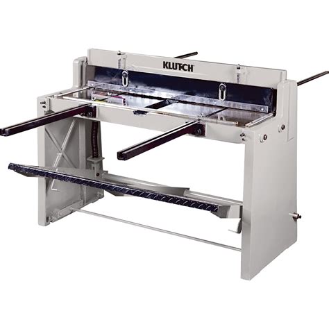 klutch deluxe foot sheet metal shear 52in l|klutch sheet metal shear manual.